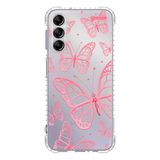 Capinha para celular  Pink Butterflies