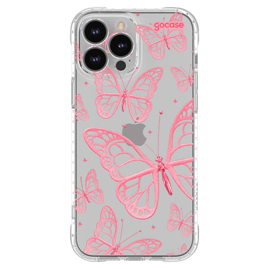 Capinha para celular  Pink Butterflies