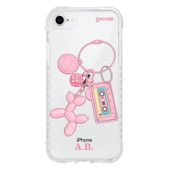 Capinha para celular  Pink Dog