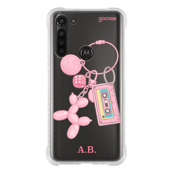 Capinha para celular  Pink Dog