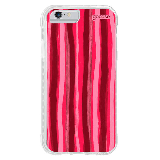 Capinha para celular  Pink Fever Stripes