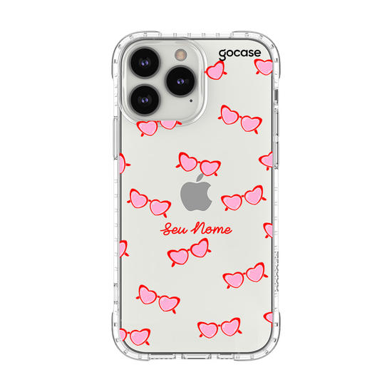 Capinha para celular Pink Glasses