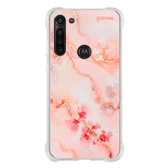Capinha para celular  Pink Marble