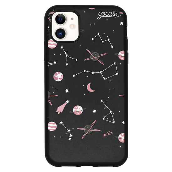 Black Case - Pink Planets Phone Case