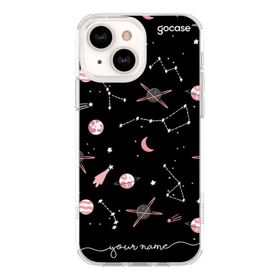 Pink Planets Phone Case