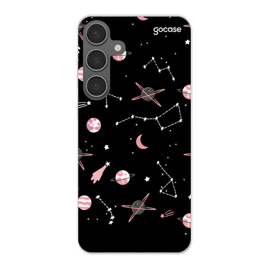 Pink Planets Phone Case