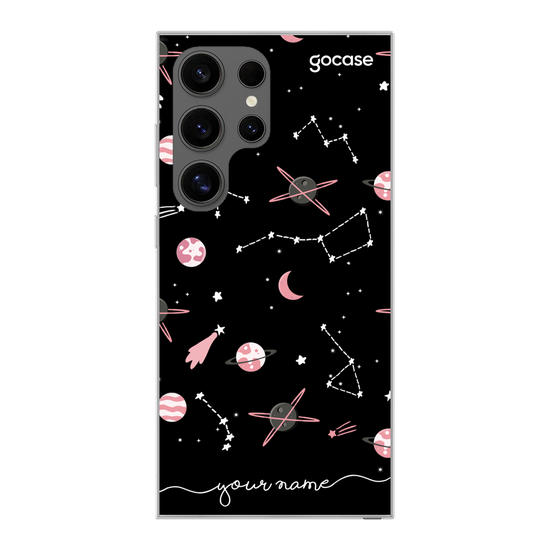 Pink Planets Phone Case
