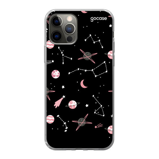 Pink Planets Phone Case