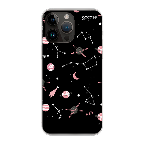 Pink Planets Phone Case