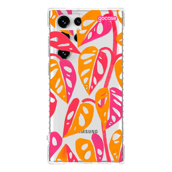 Capinha para celular  Pink Pop Tropical