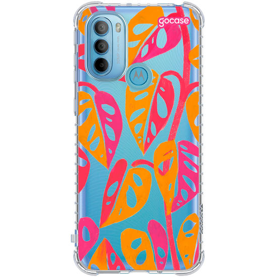Capinha para celular  Pink Pop Tropical