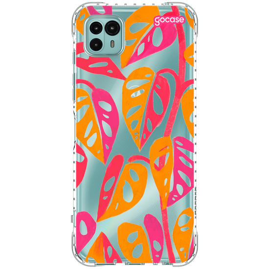 Capinha para celular  Pink Pop Tropical