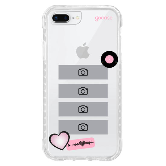 Capinha para celular  Pink Record