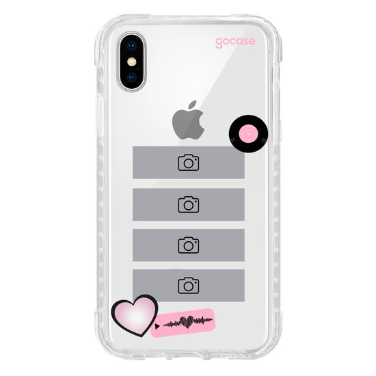 Capinha para celular  Pink Record