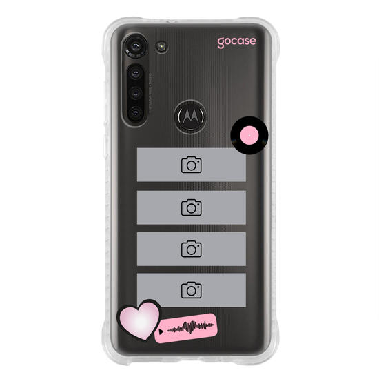 Capinha para celular  Pink Record