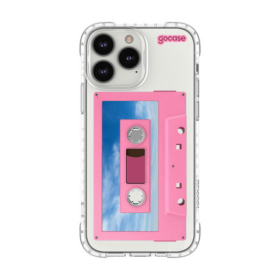 Capinha para celular  Pink Sky Cassette