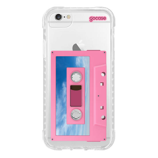 Capinha para celular  Pink Sky Cassette