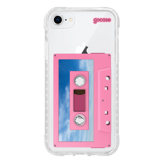 Capinha para celular  Pink Sky Cassette