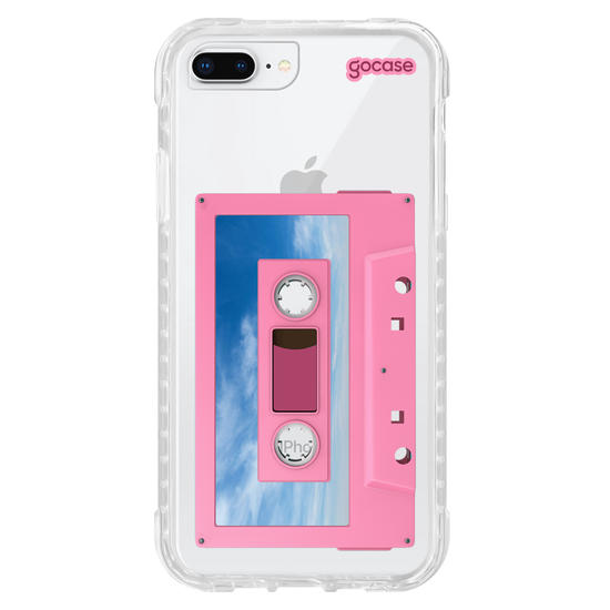 Capinha para celular  Pink Sky Cassette
