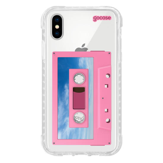 Capinha para celular  Pink Sky Cassette