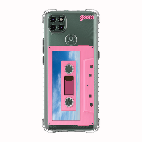 Capinha para celular  Pink Sky Cassette