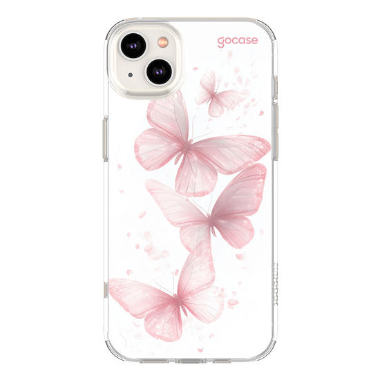 Capinha para celular  Pink Sparkle Butterflies