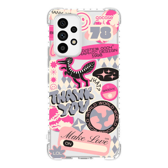 Capinha para celular  Pink Street Stickers