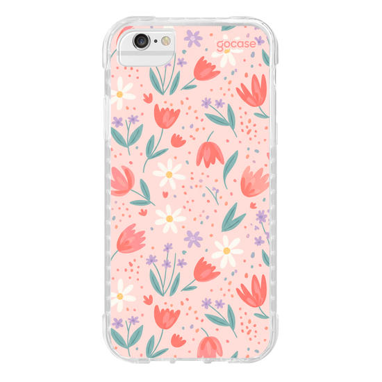 Capinha para celular  Pink Vibes Garden