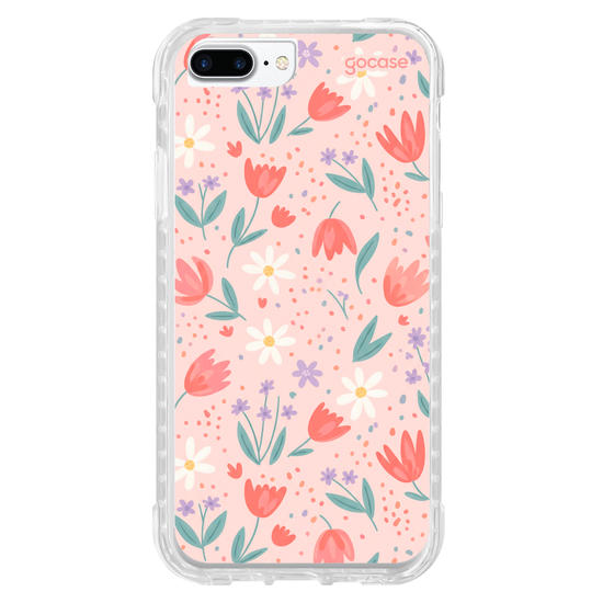 Capinha para celular  Pink Vibes Garden
