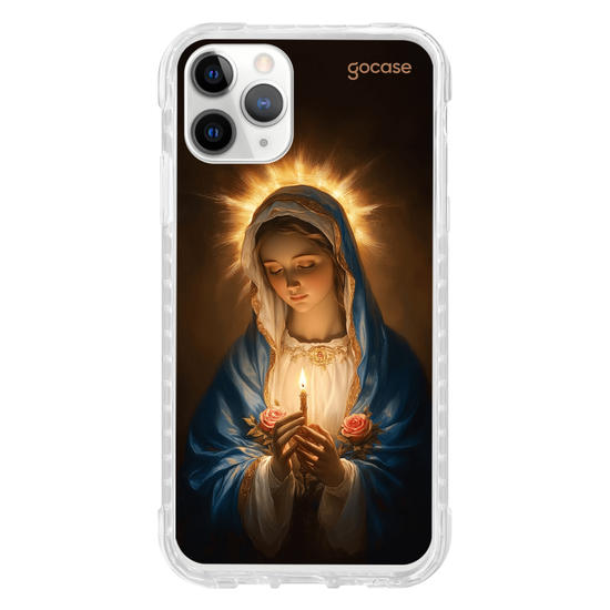 Capinha para celular  Pintura Virgem Maria