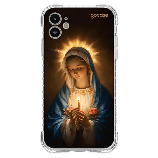 Capinha para celular  Pintura Virgem Maria