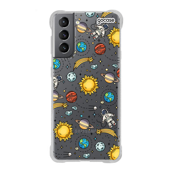 Capinha para celular Planetas Outline