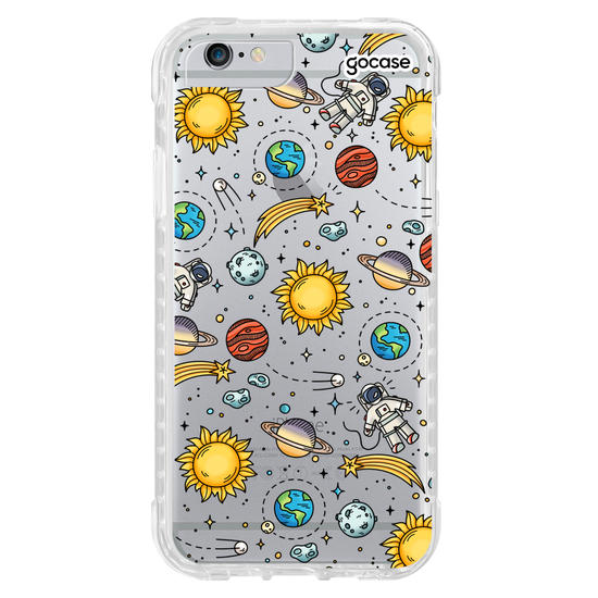 Capinha para celular Planetas Outline
