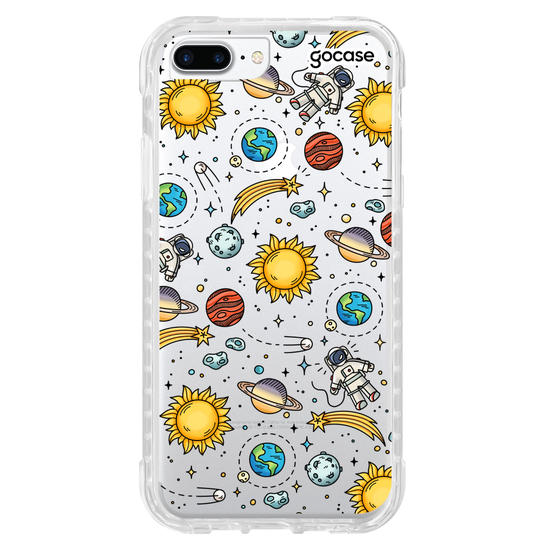 Capinha para celular Planetas Outline