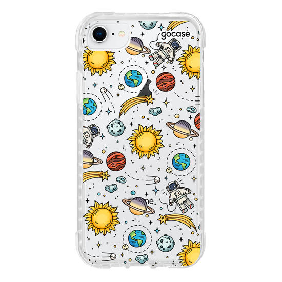 Capinha para celular Planetas Outline