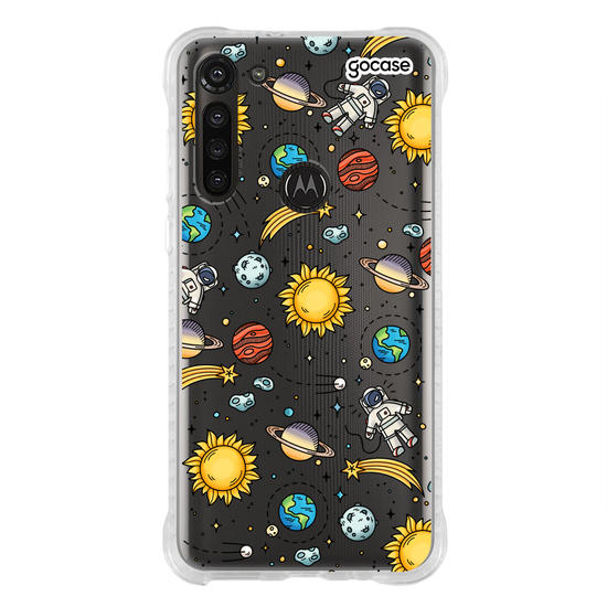 Capinha para celular Planetas Outline