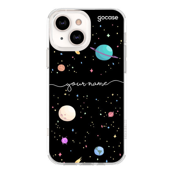 Planets Handwritten Phone Case