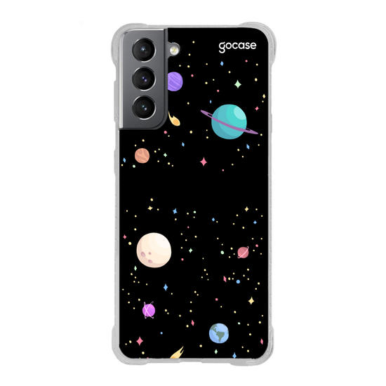 Capinha para celular Planetinhas Manuscrita