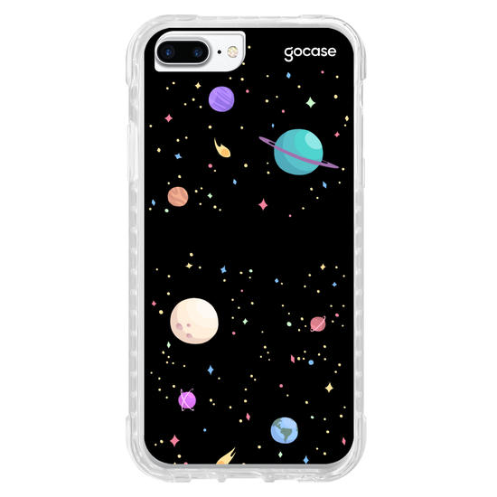 Capinha para celular Planetinhas Manuscrita