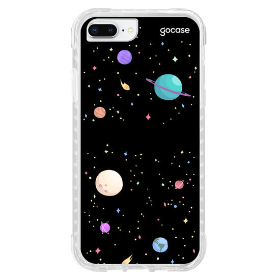 Capinha para celular Planetinhas Manuscrita