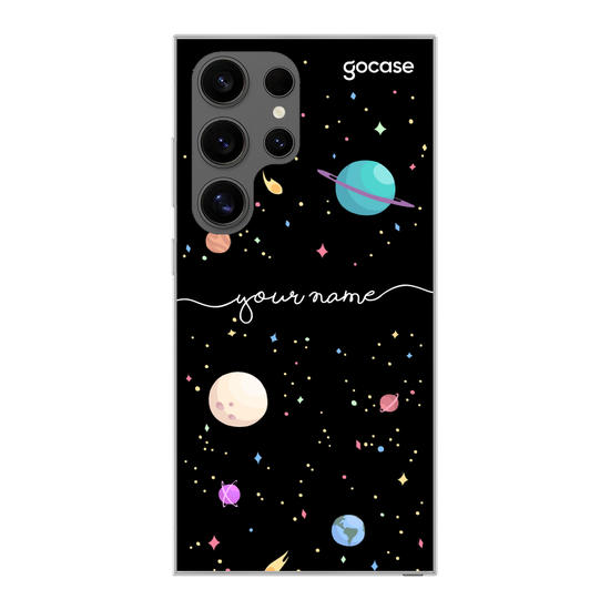 Planets Handwritten Phone Case