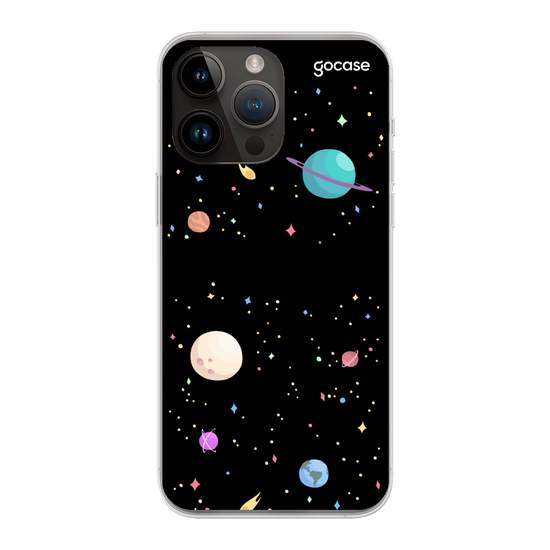 Planets Handwritten Phone Case