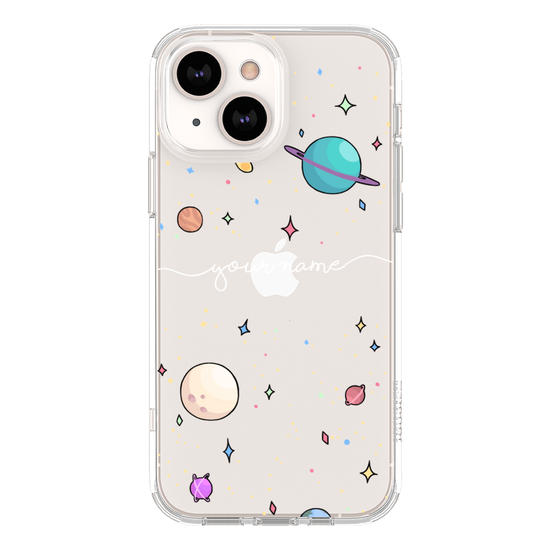 Planets Blank Handwritten Phone Case