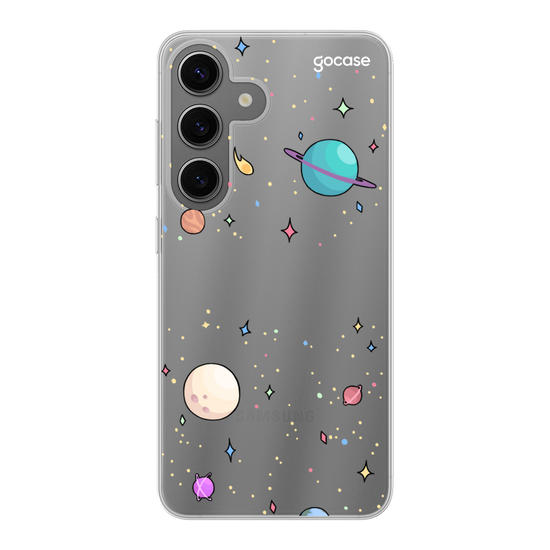 Planets Blank Handwritten Phone Case
