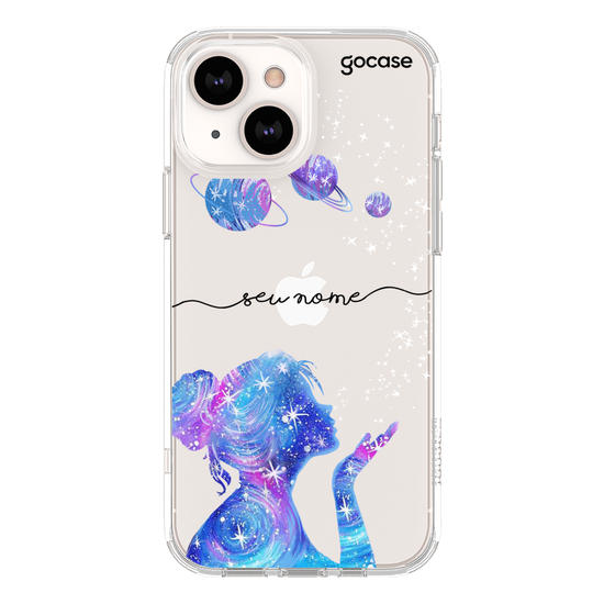 Capinha para celular Poeira das estrelas Manuscrita Clean