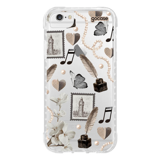 Capinha para celular  Poetry Pattern
