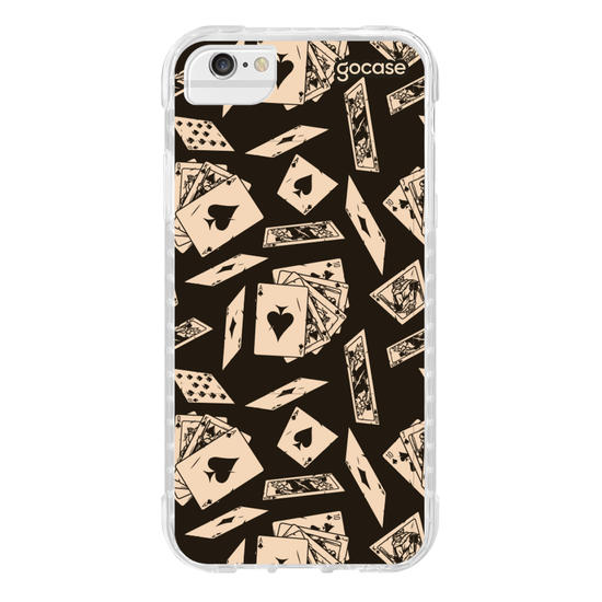 Capinha para celular Poker Cartas Flutuantes