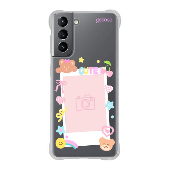 Capinha para celular  Polaroid Fofa