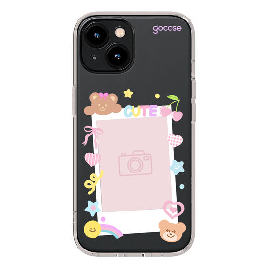Capinha para celular  Polaroid Fofa
