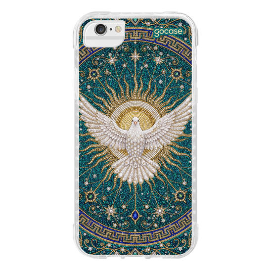 Capinha para celular  Pomba Celestial